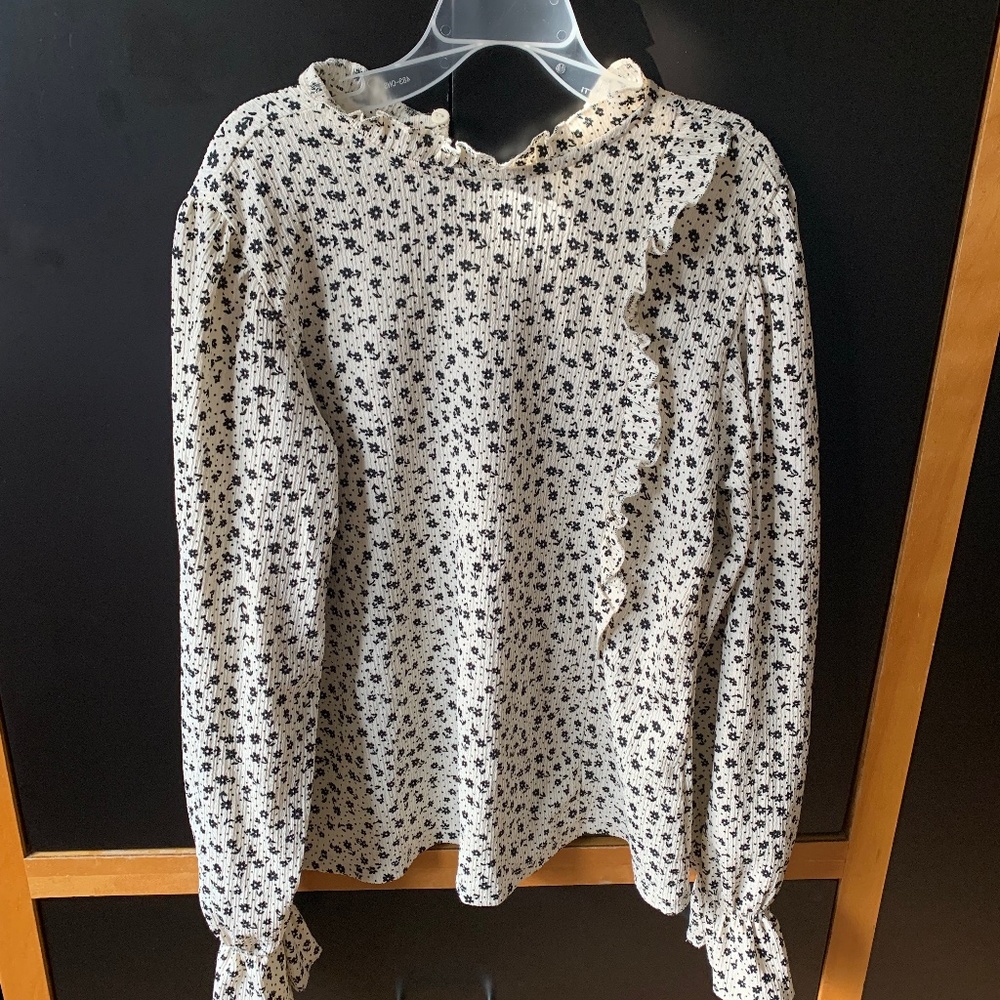 Zara girls blouse
